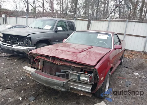 1986 Chevrolet El Camino z USA, uszkodzony, nr VIN 3GGCW80H4GS907627